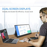 13.3" Super Thin Portable Monitor 1920×1080 w/ Speakers