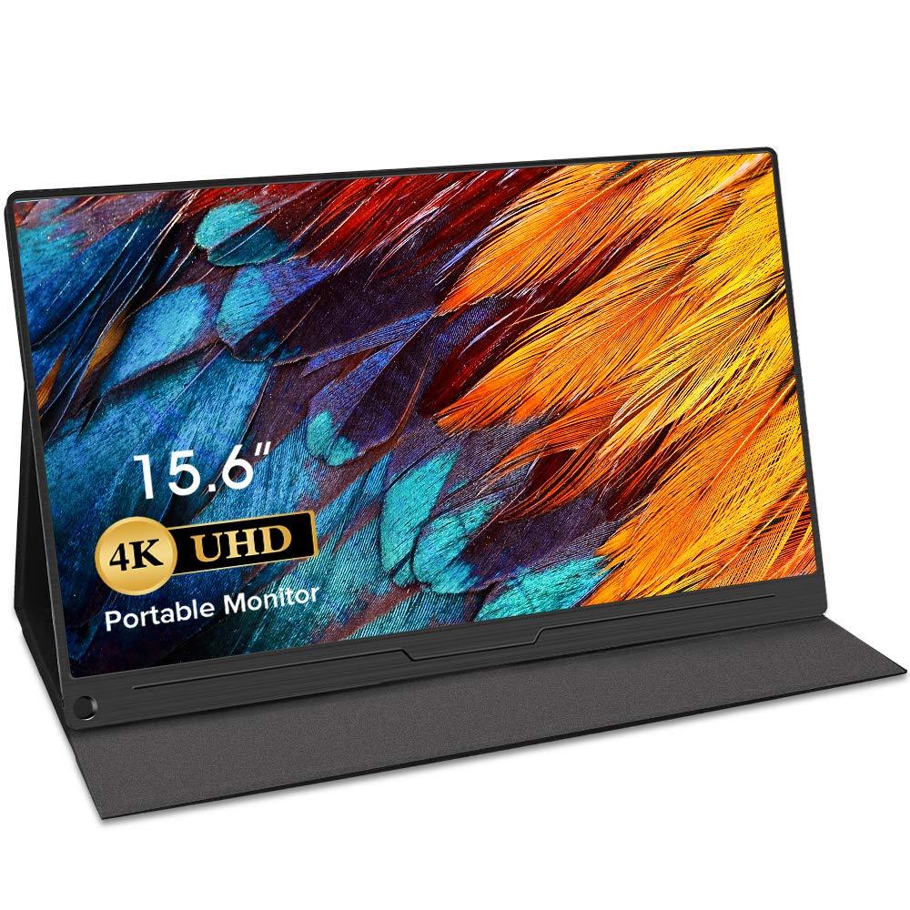 15.6" 4K UHD USB-C Portable Monitors 3840 x 2160 w/ Speakers FreeSync