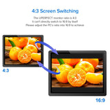 12.3" Touchscreen Portable Gaming Display 1600×1200 w/ Speakers