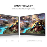 15.6" 4K UHD USB-C Portable Monitors 3840 x 2160 w/ Speakers FreeSync