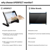 5" Touchscreen Portable 16:9 LED Monitor w/ Speakers