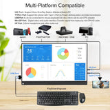 13.3" Portable Monitor 1920×1080 USB-C FHD IPS Type-C w/ Speakers